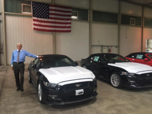 GSL 1st Mustangs Ever Transported Across the Atlantic in Containers
