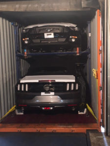 GSL 1st Mustangs Ever Transported Across the Atlantic in Containers